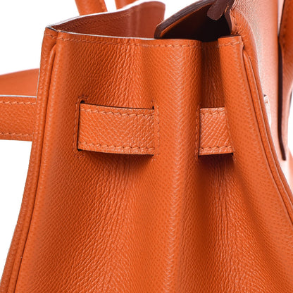 Hermes Epsom Birkin 35 Orange 16 of 36