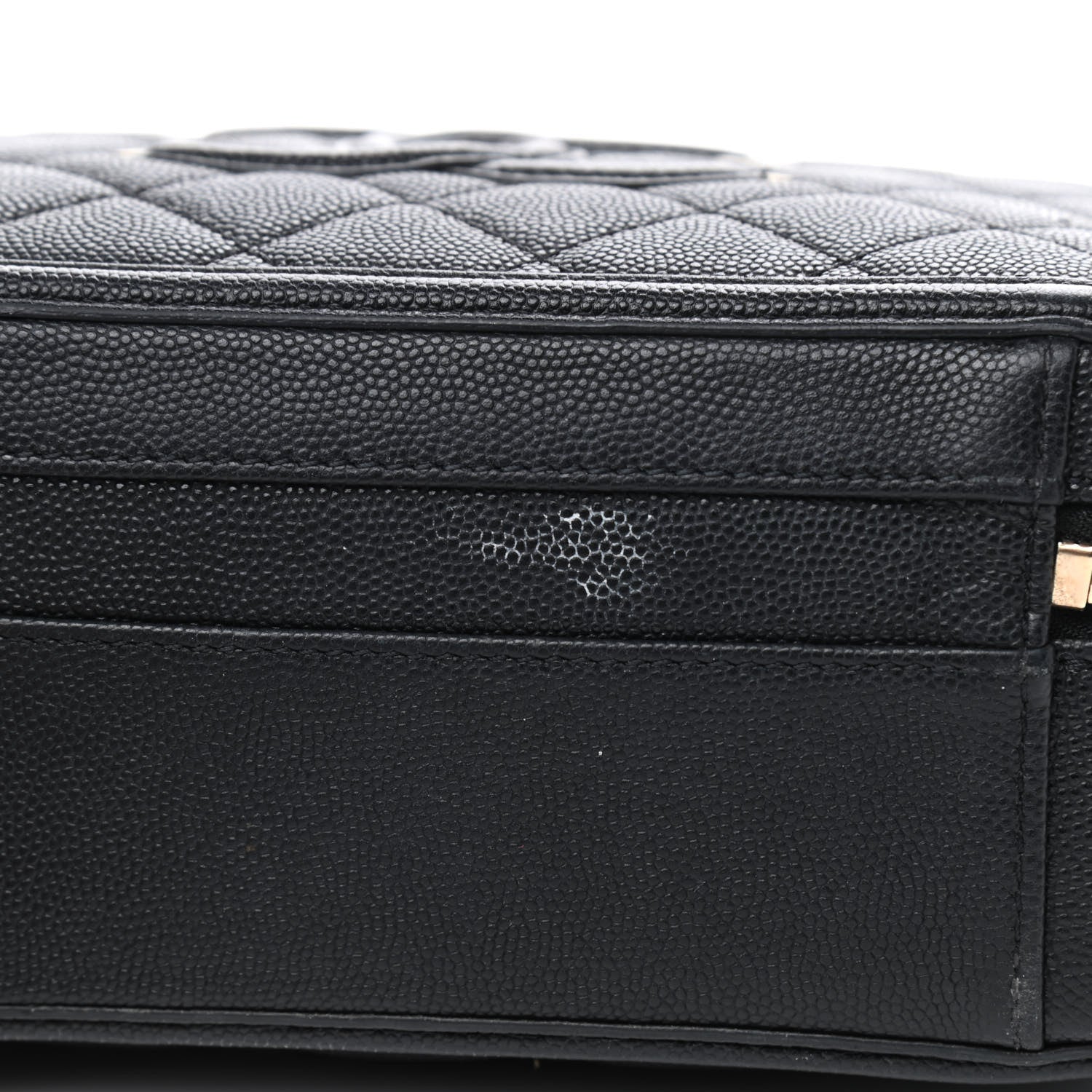 Chanel Caviar Quilted Medium CC Filigree Vanity Case Black 10 of 10
