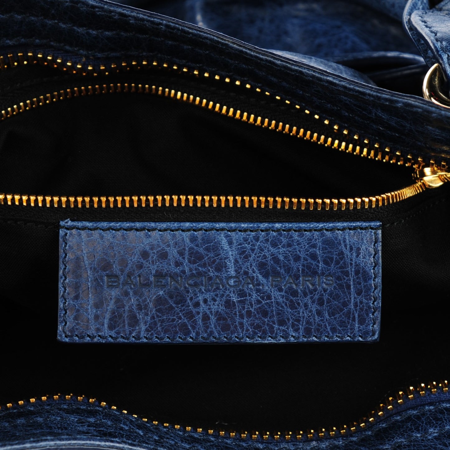 Agneau Giant 21 Gold Hardware City Bleu Roi