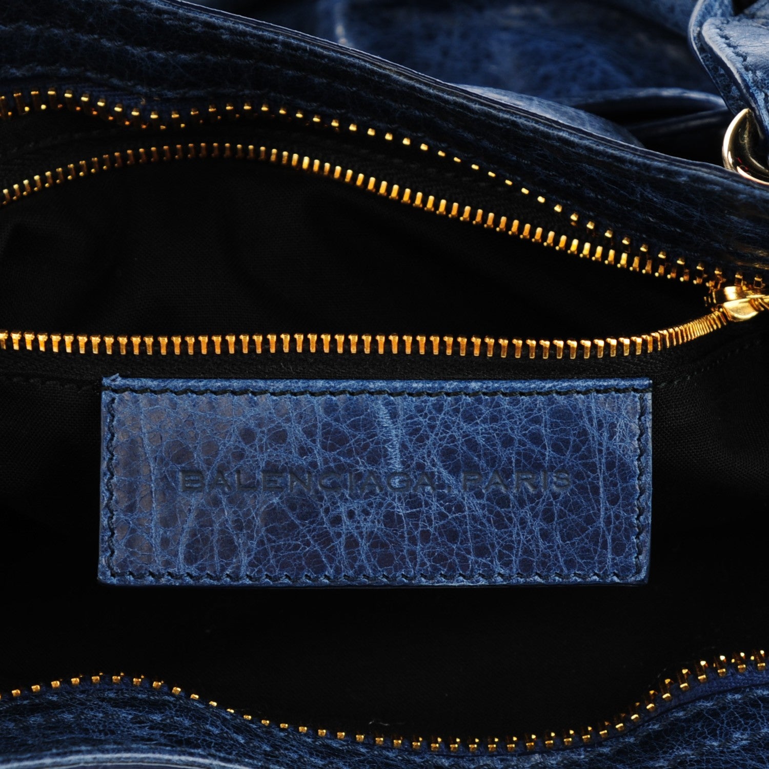 Balenciaga Agneau Giant 21 Gold Hardware City Bleu Roi 7 of 9