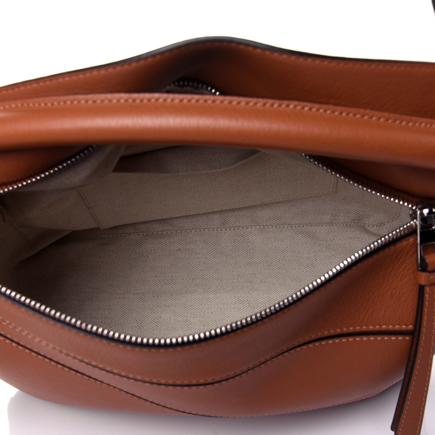 Loewe Calfskin Medium Puzzle Bag Tan 5 of 12