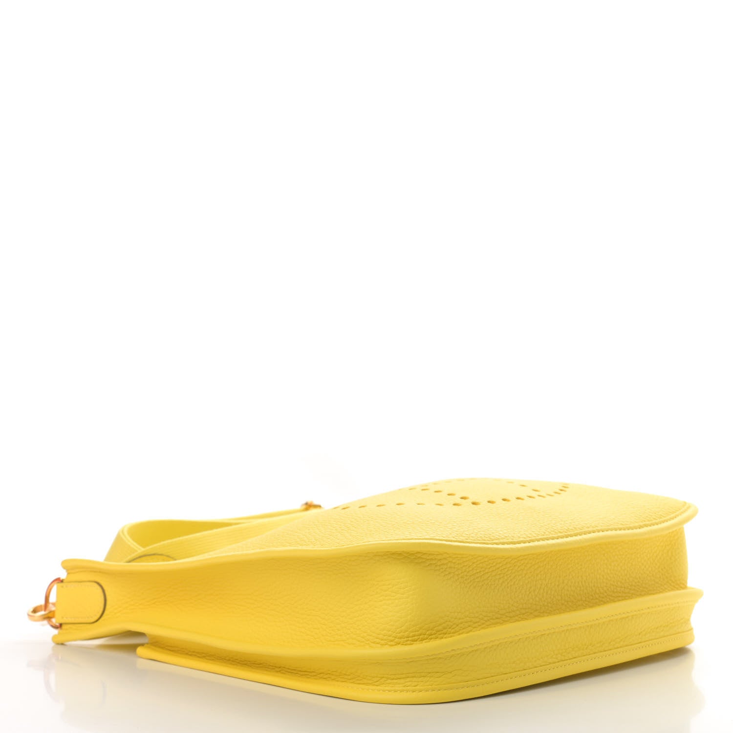 Hermes Taurillon Clemence Evelyne III PM Lime 4 of 10