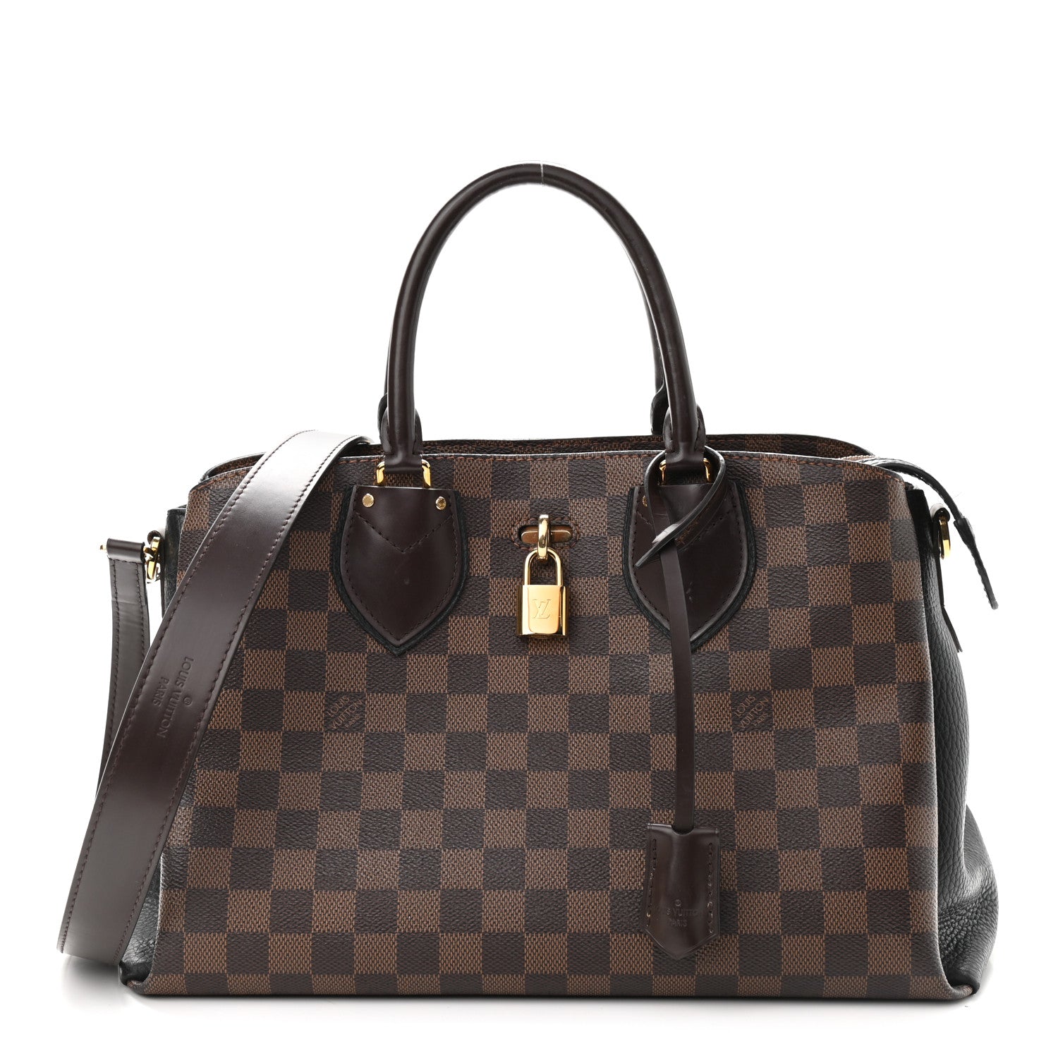 Louis Vuitton Cuir Taurillon Damier Ebene Normandy Black 1 of 20