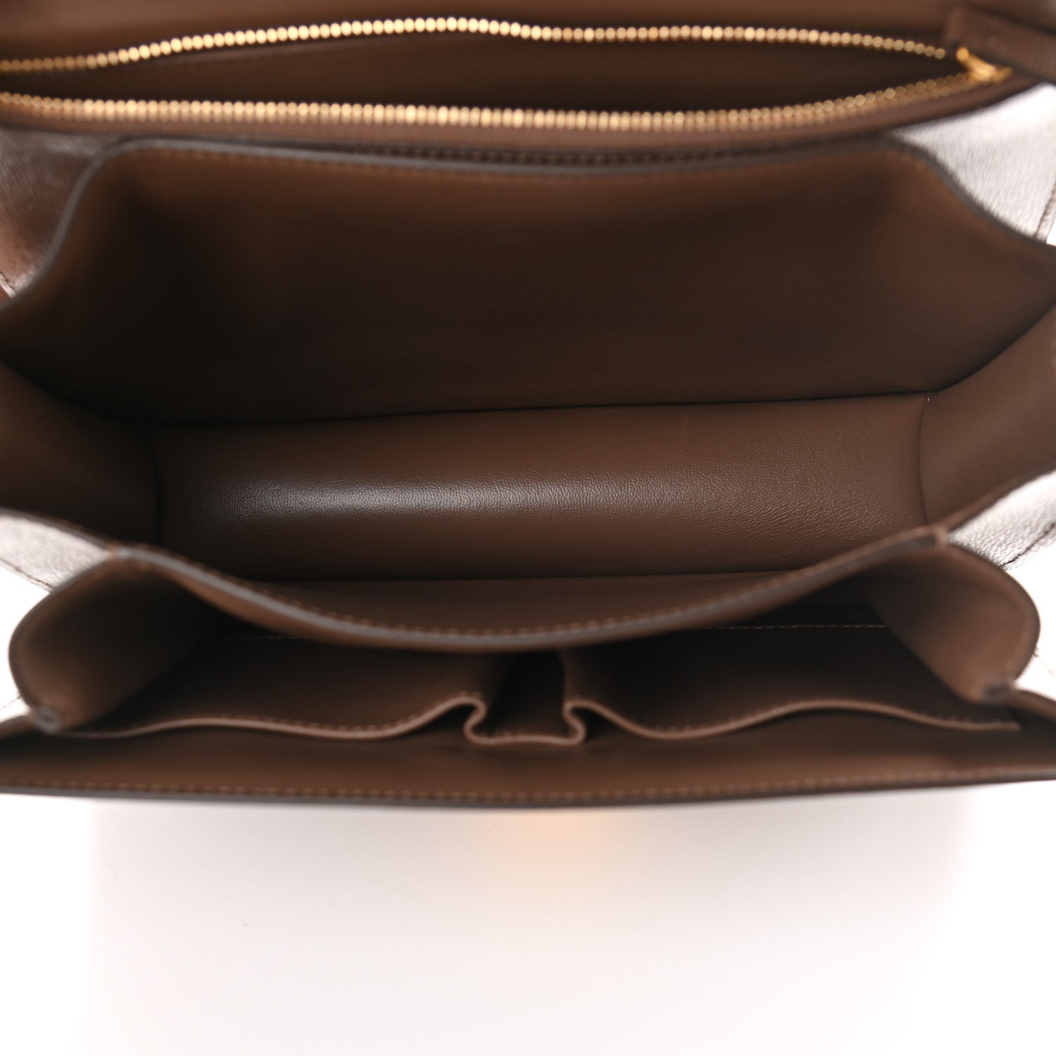 Celine Liege Calfskin Medium Classic Box Flap Bag Glazed Nut 5 of 10
