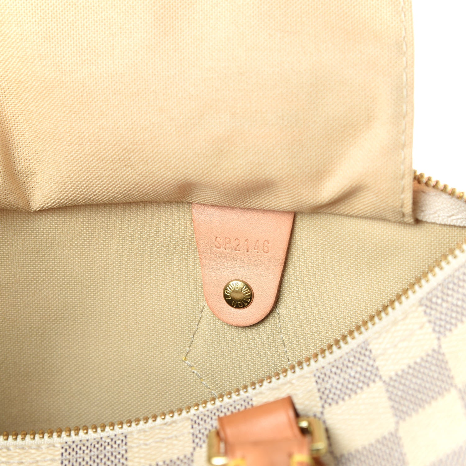 Louis Vuitton Damier Azur Speedy Bandouliere 30 9 of 10