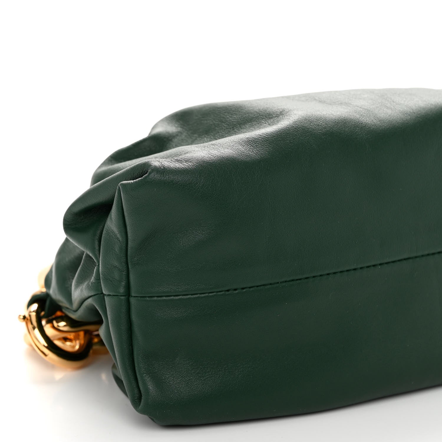 Bottega Veneta Calfskin The Pouch Chain Raintree 9 of 10
