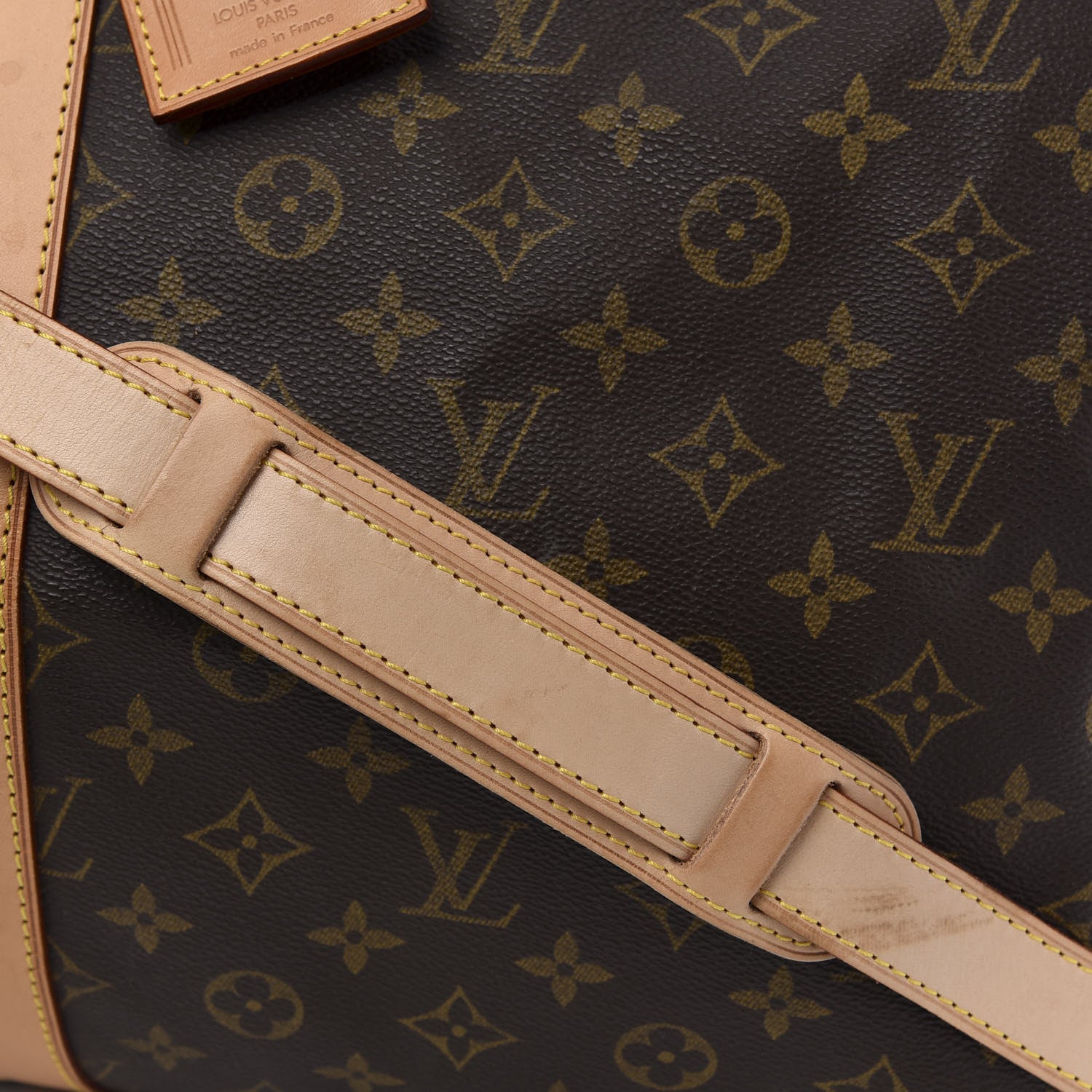 Louis Vuitton Monogram Keepall Bandouliere 55 8 of 12