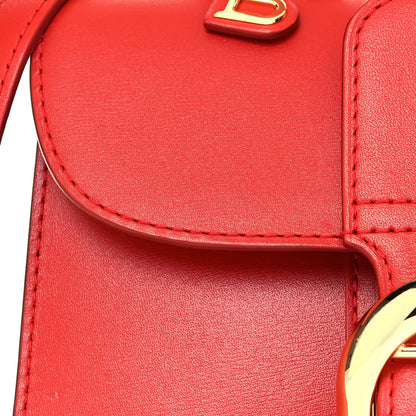 Delvaux Box Calfskin Mini Brillant Satchel Red 7 of 14