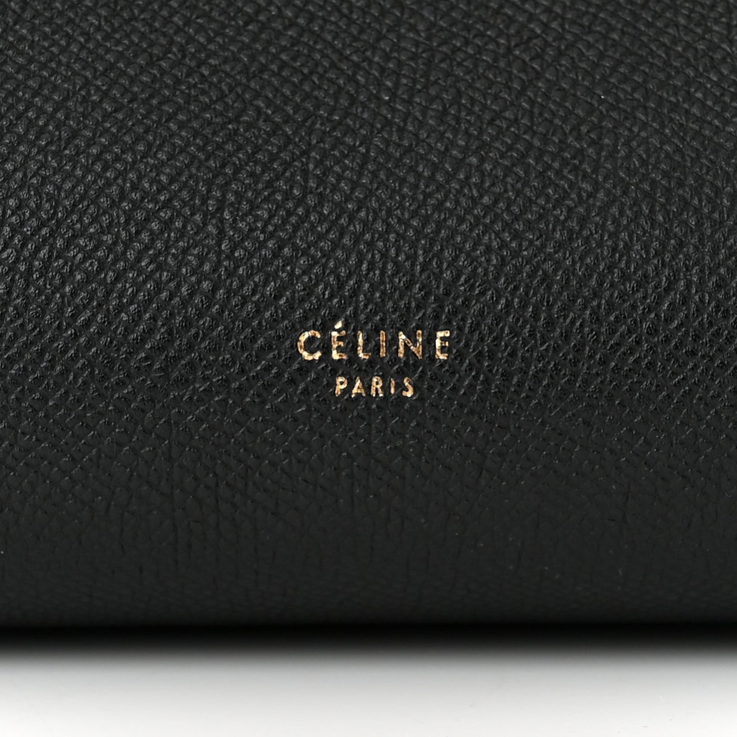 Grained Calfskin Small Belt Bag Black