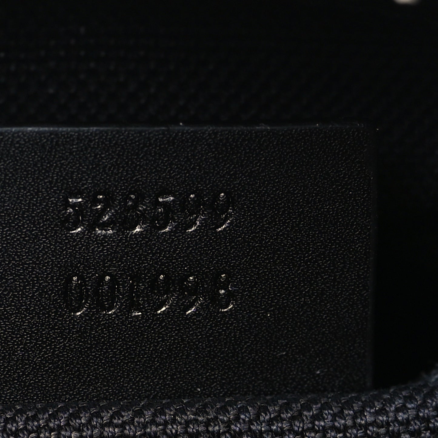 GG Supreme Monogram Web Small Flat Messenger Bag Black Grey