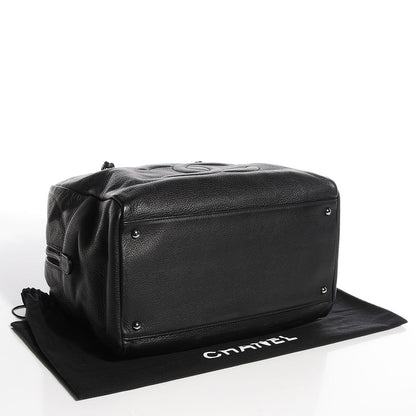 Chanel Deerskin Luxe Ligne Large Bowler Black 4 of 7
