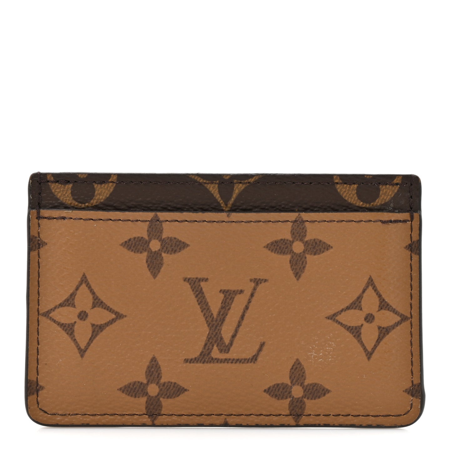 Reverse Monogram Card Holder