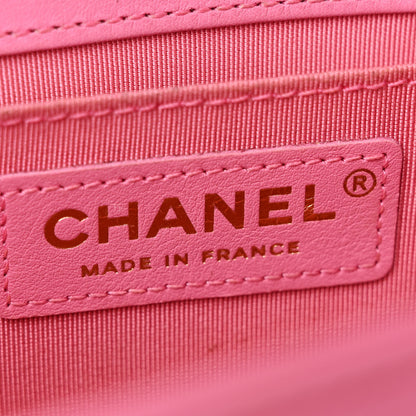 Chanel Calfskin Quilted Small Boy Flap Pink 6 of 12