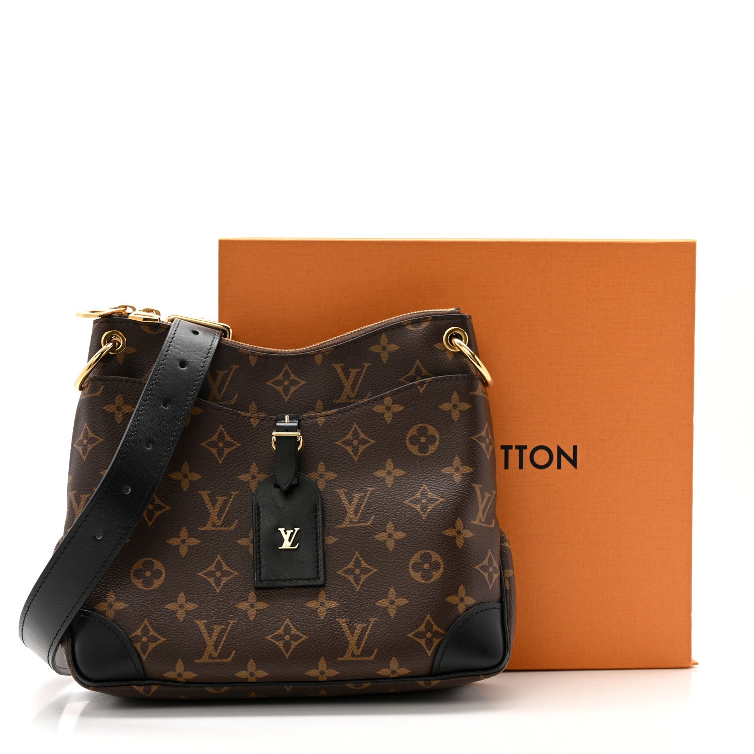 Louis Vuitton Monogram Odeon PM Black 13 of 13