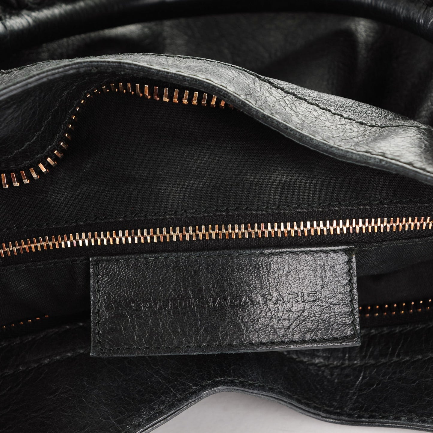 Agneau Giant 21 Rose Gold Hardware Velo Black