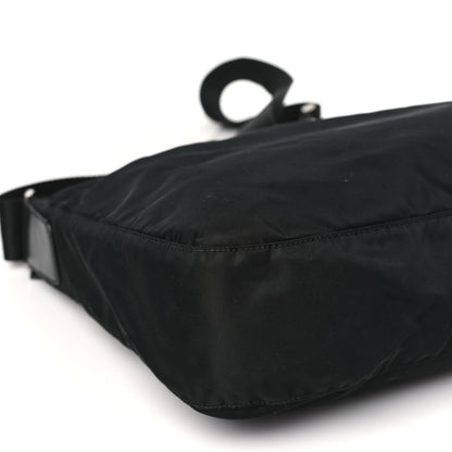 Prada Tessuto Nylon Messenger Bag Black 8 of 9