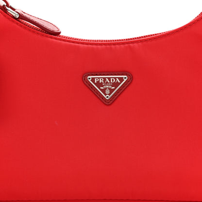 Prada Tessuto Nylon Mini Re-Edition 2000 Bag Rosso 8 of 8