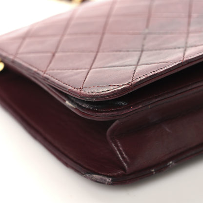 Chanel Lambskin Quilted Small Single Flap Bordeaux 9 of 16