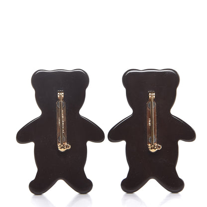 Louis Vuitton Nonours Teddy Bear Pin Brooch Set 3 of 6