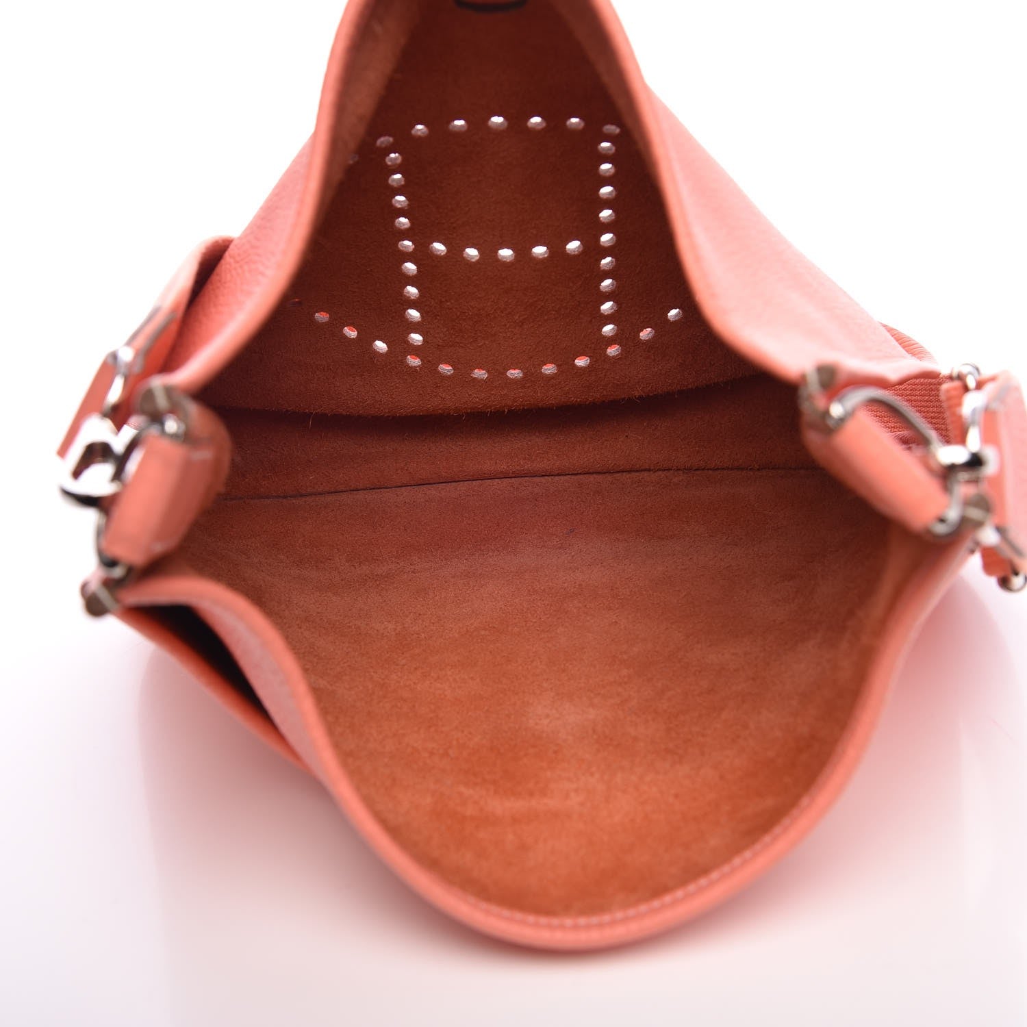 Hermes Taurillon Clemence Evelyne III PM Crevette 5 of 11