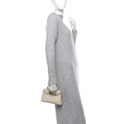 Hermes Epsom Mini Kelly Sellier 20 Craie 2 of 11