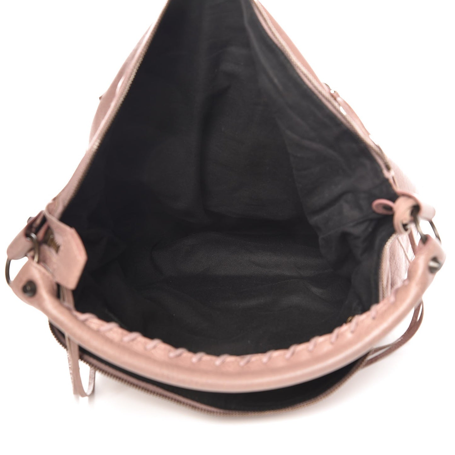 Agneau Classic Hardware Day Hobo Parme