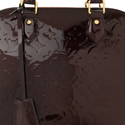 Louis Vuitton Vernis Alma PM Amarante 7 of 9