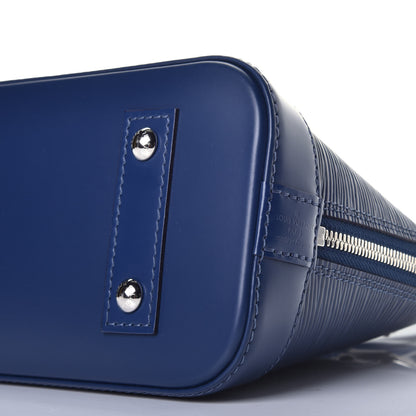 Louis Vuitton Epi Alma BB Indigo 9 of 9