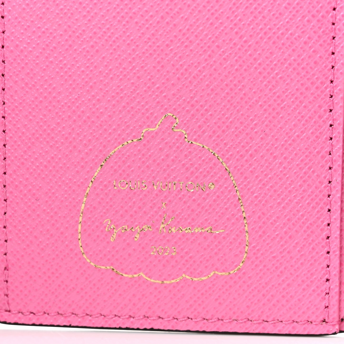LV X YK Monogram Kusama Pumpkin Victorine Wallet