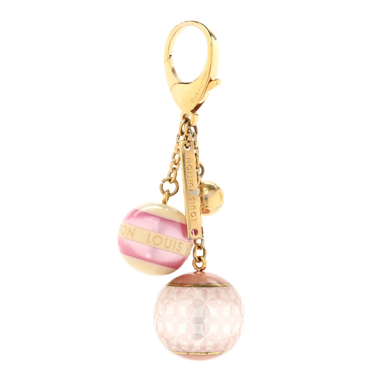 Louis Vuitton Mini Lin Croisette Bag Charm Violet 1 of 6