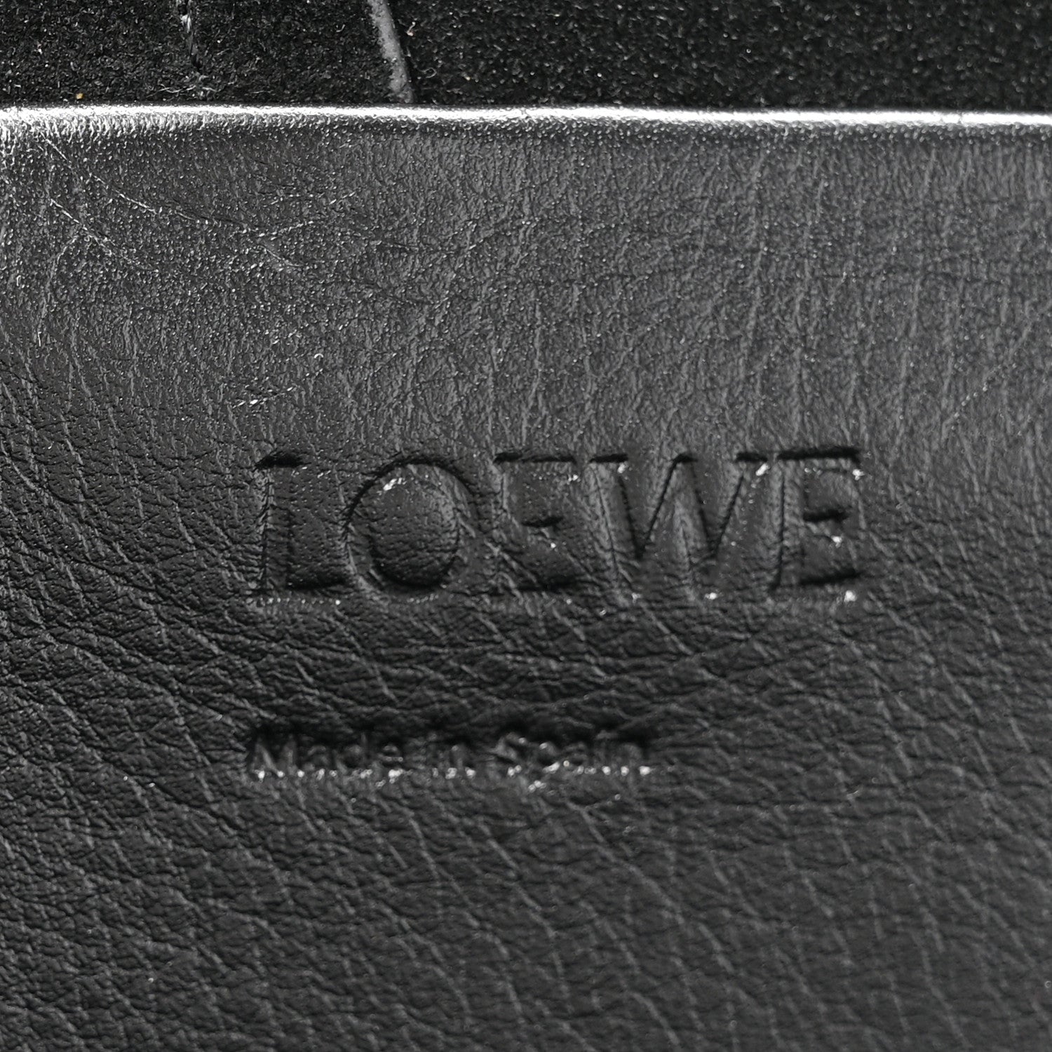 Loewe Shiny Calfskin Flamenco Backpack Black 6 of 9