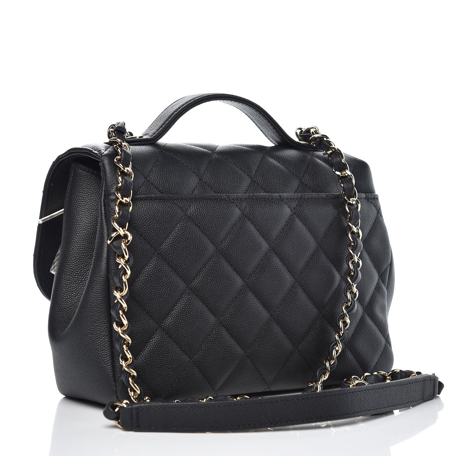 Chanel Caviar Quilted Medium Business Affinity Flap Black 3 of 8