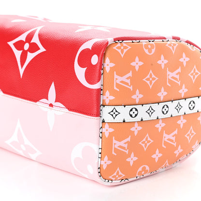 Louis Vuitton Monogram Giant Speedy Bandouliere 30 Rouge 9 of 9