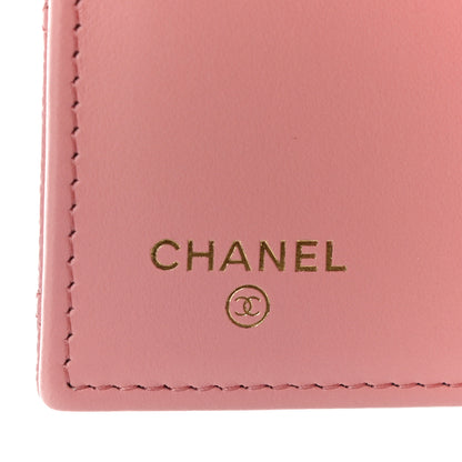 Chanel Caviar Quilted Medium Flap Wallet Pink 6 of 11