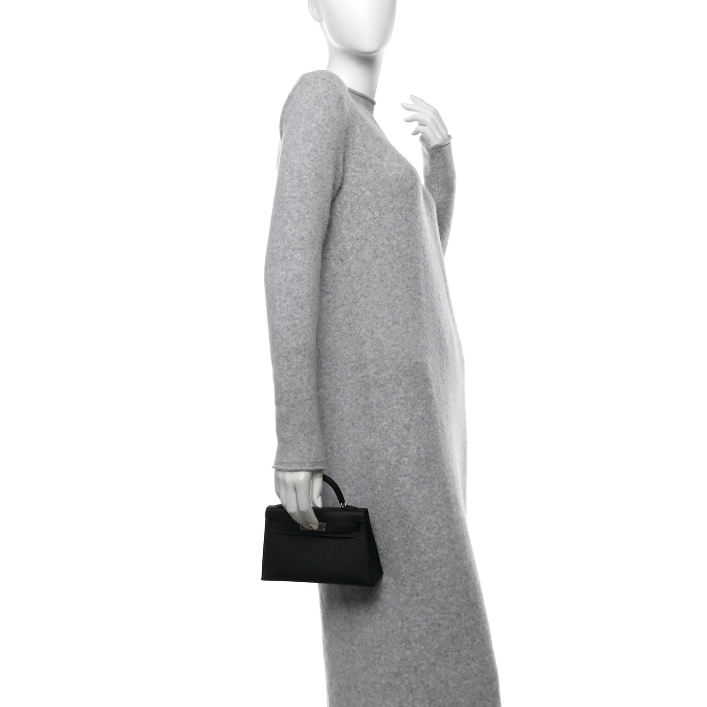 Epsom Mini Kelly Sellier 20 Black