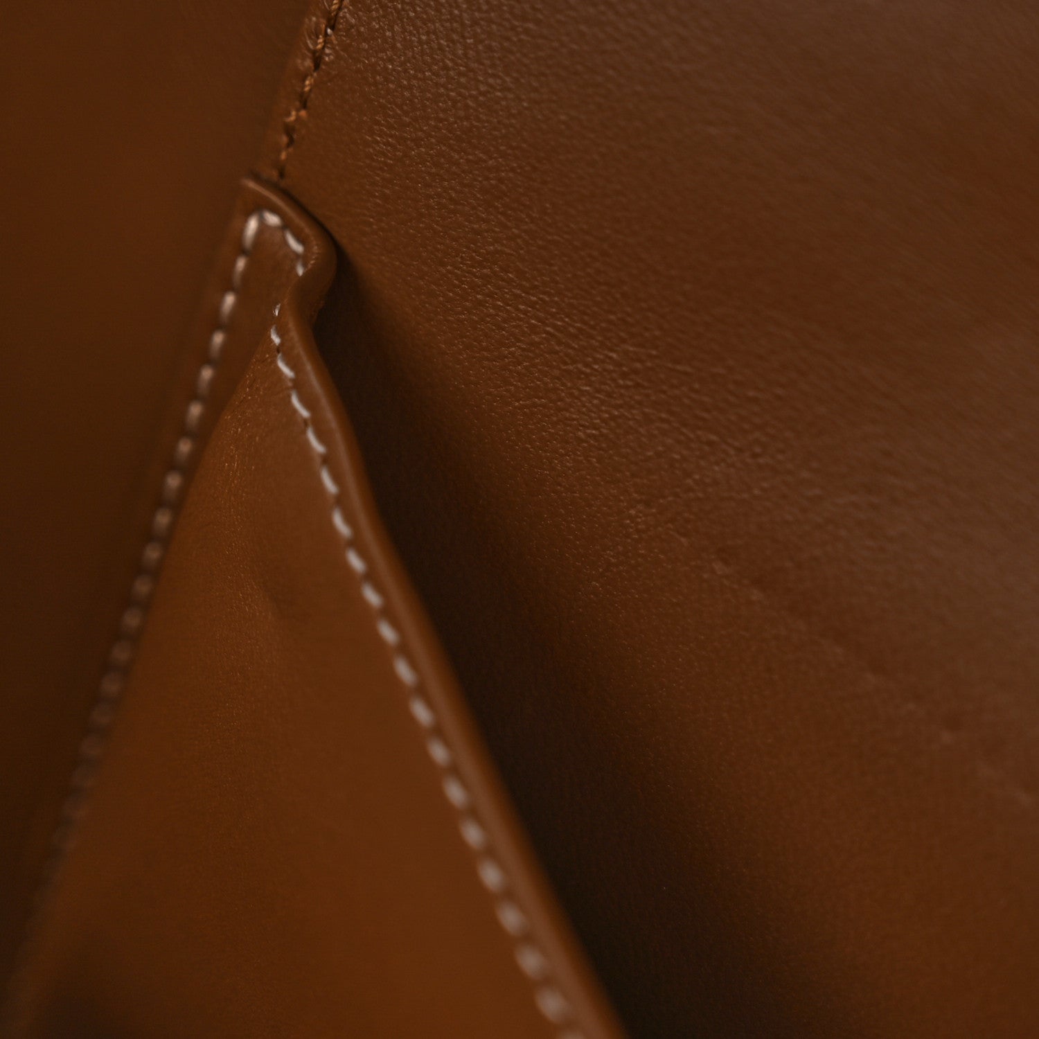 Loro Piana Calfskin Wool Cashmere Close Up Cardo Extra Bag L27 Golden Chestnut Sun Gold 10 of 12