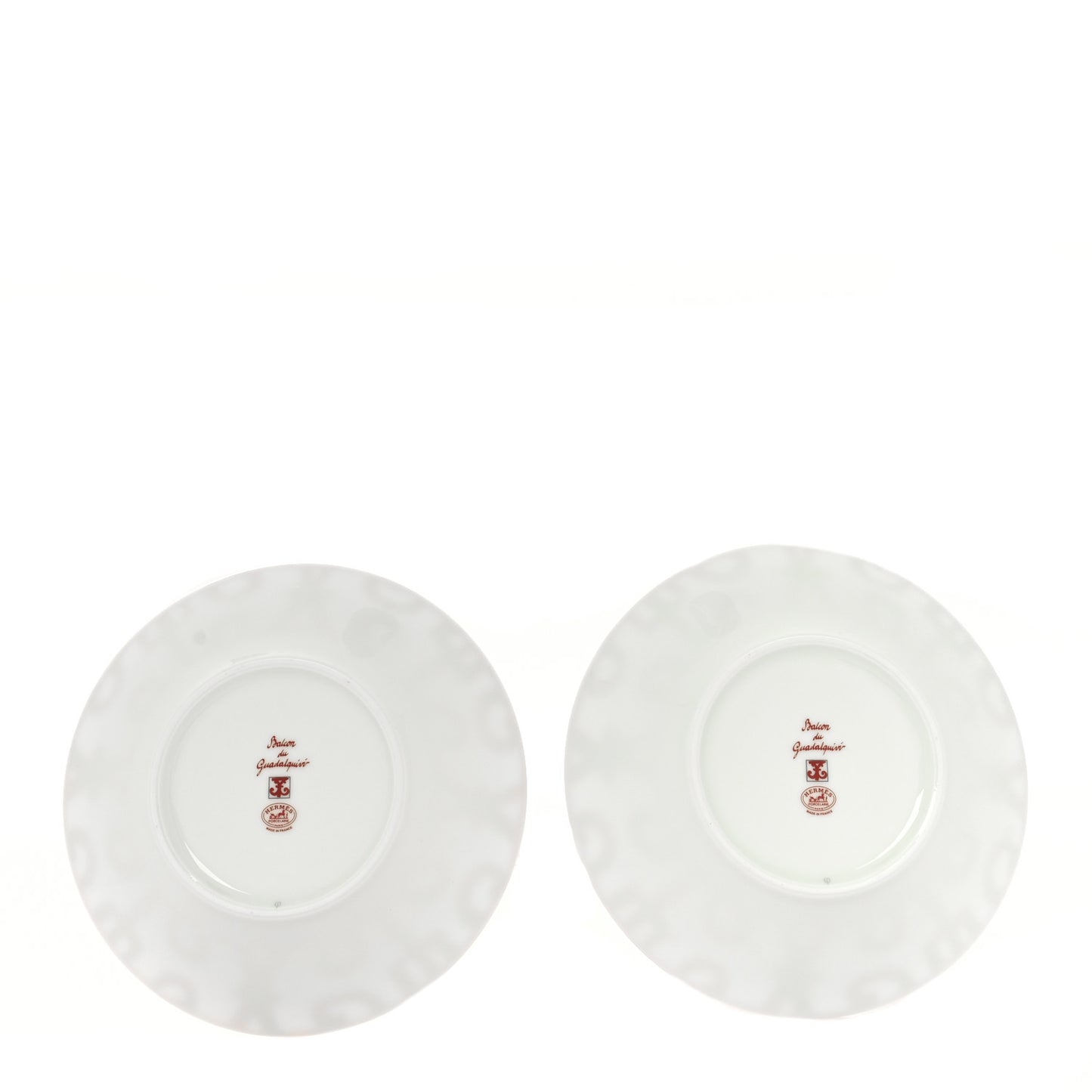 Porcelain Balcon du Guadalquivir Tea Cup and Saucer Set of 2