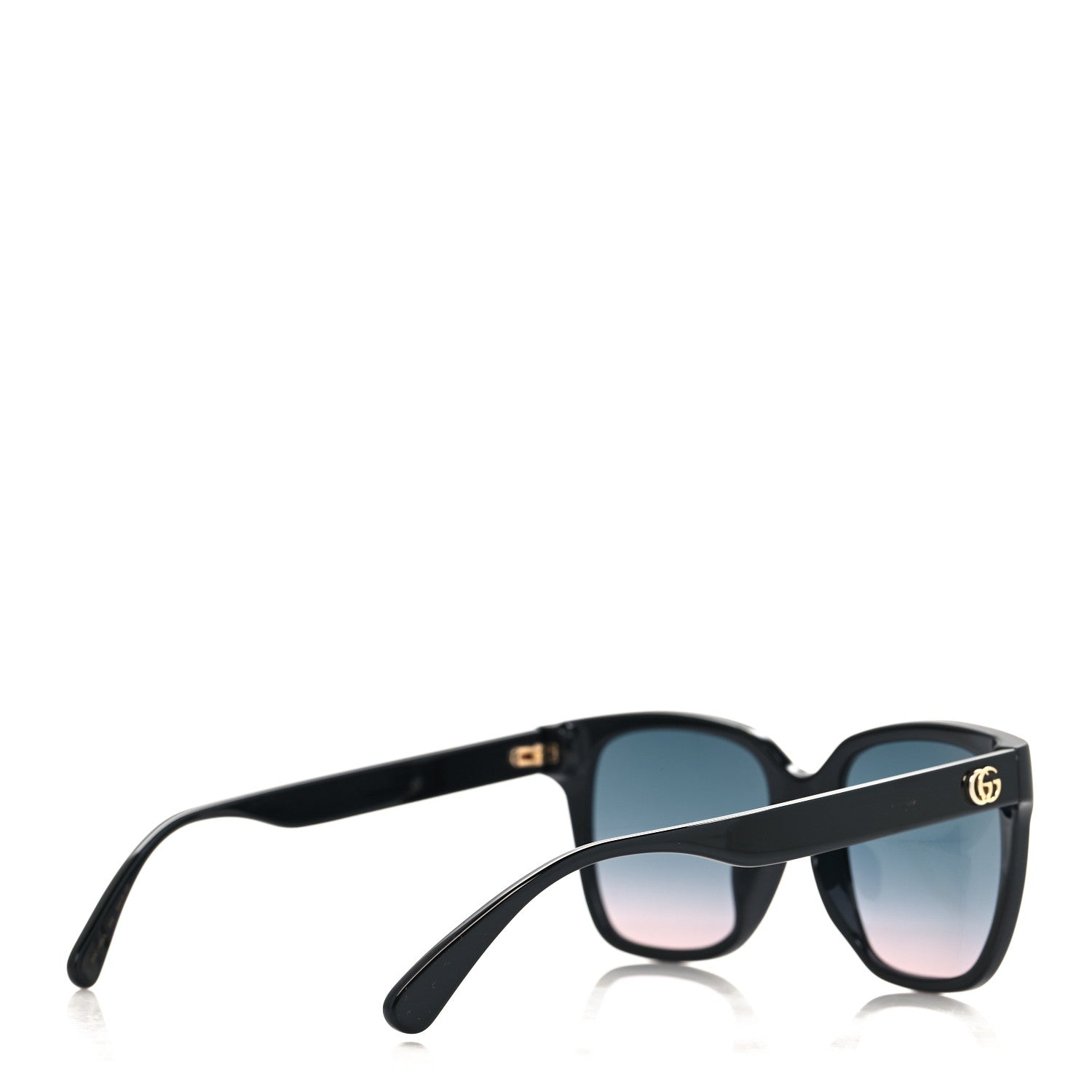 Gucci Acetate Square Frame GG0715SA Sunglasses Black 4 of 7