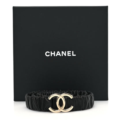 Chanel Calfskin CC Belt 85 34 Black 4 of 4