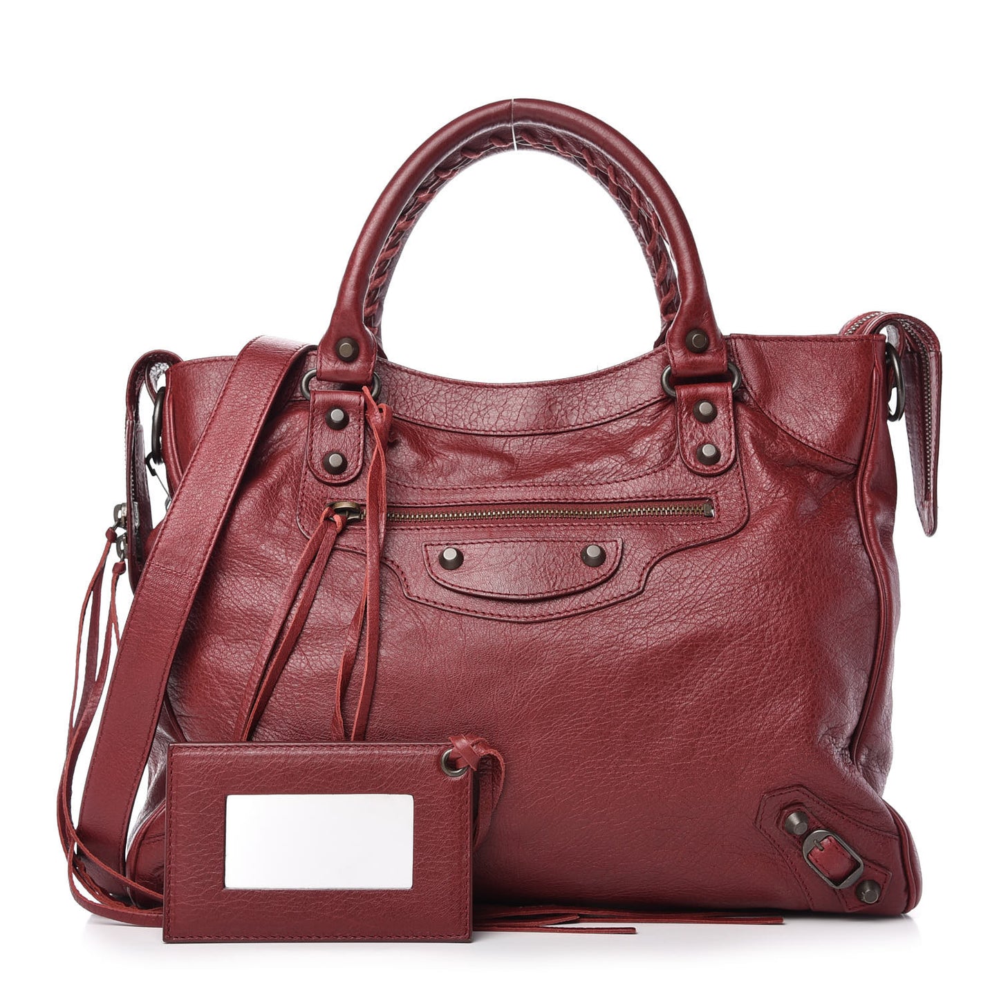Agneau Classic Hardware Velo Rouge Cerise