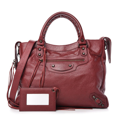 Balenciaga Agneau Classic Hardware Velo Rouge Cerise 1 of 10