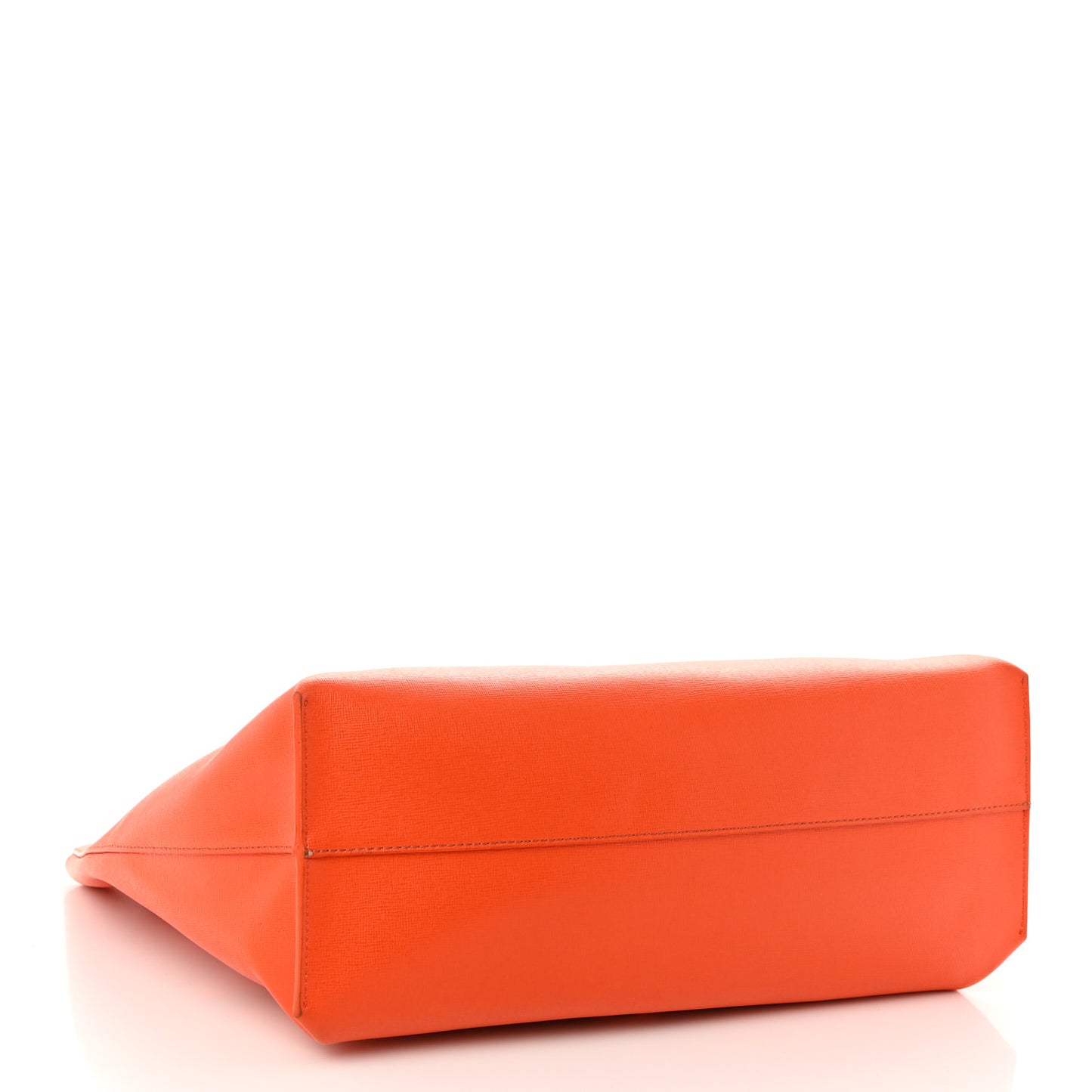 Saffiano Palazzo Medusa Tote Orange