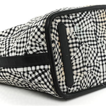 MCM Visetos Medium Liz Reversible Shopper Tote Black 14 of 17