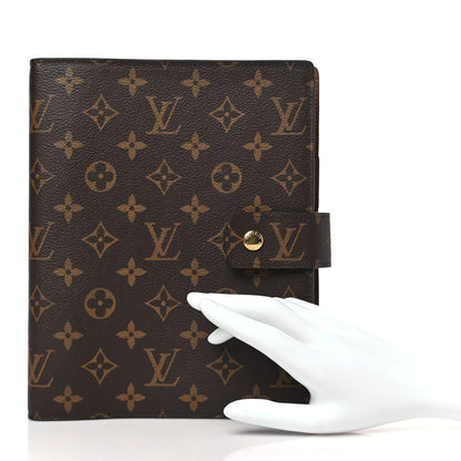 Louis Vuitton Monogram Large Ring Agenda Cover 2 of 10