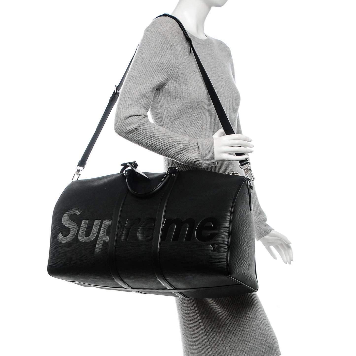 X SUPREME Epi Keepall Bandouliere 55 Black