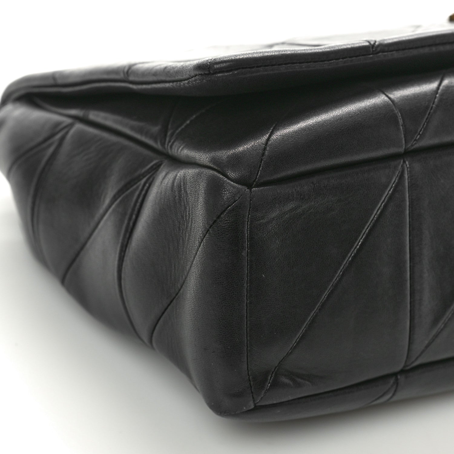 Saint Laurent Lambskin Patchwork Monogram Large Jamie Black 8 of 13