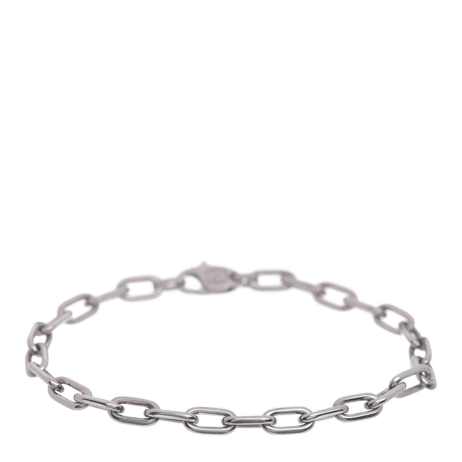 Cartier 18K White Gold Spartacus Chain Bracelet 1 of 4