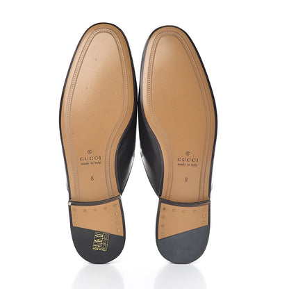 Gucci Calfskin Mens Princetown Slippers 8 Black 7 of 8