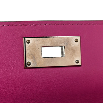 Hermes Swift Toolbox 20 Rose Pourpre 15 of 20
