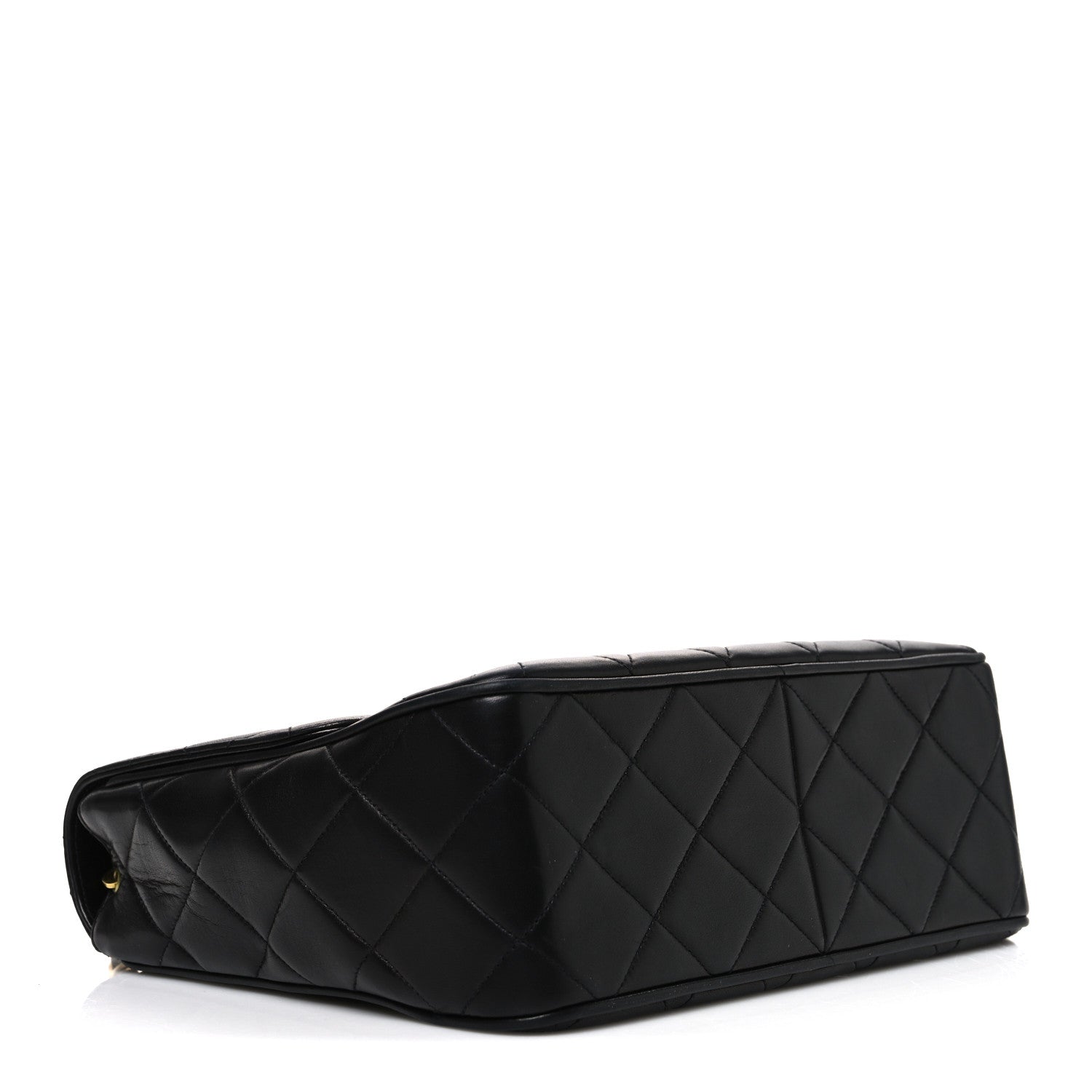 Chanel Lambskin Quilted Medium Single Flap Black 4 of 12